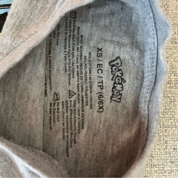 Pikachu vintage kids toddler tshirt small 4T 3T - Picture 2 of 2